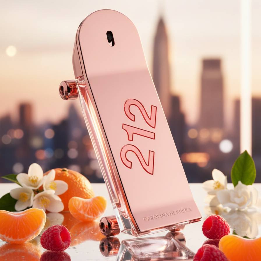 Carolina Herrera 212 Heroes for Her – Perfume Floral Frutal Femenino - Imagen 4